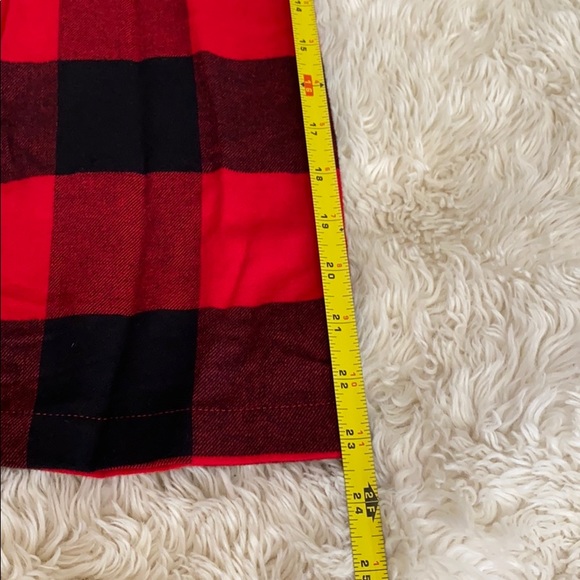 LOVE BY GAP Women’s Flannel Plaid Pajamas/Shorts/Eye Mask Set Size XL NWT - Picture 6 of 13